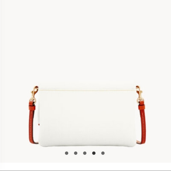 Dooney & Bourke Pebble Grain Foldover Zip Crossbody Bag - Picture 13 of 16